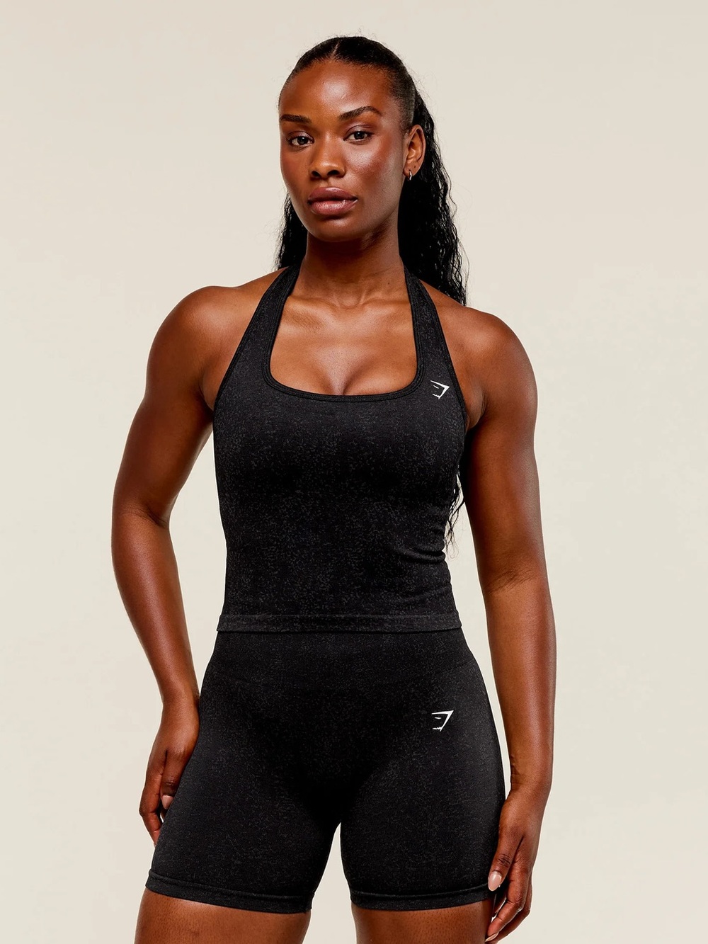 Gymshark Adapt Fleck x Whitney Tank With Shelf - Black